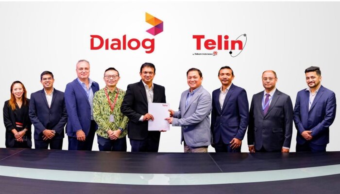 Telin dan Dialog Axiata Jalin Kerja Sama Kelola Layanan Terminasi Suara dan SMS&nbsp;Internasional