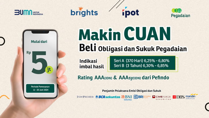 Pegadaian Luncurkan Obligasi dan Sukuk Berkelanjutan, Peminat Bisa Investasi hingga Rp400&nbsp;Miliar