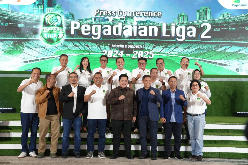 Pegadaian Liga 2 Kembali Bergulir, Erick Thohir: Harus Solid Bangun Sepak Bola Bersih